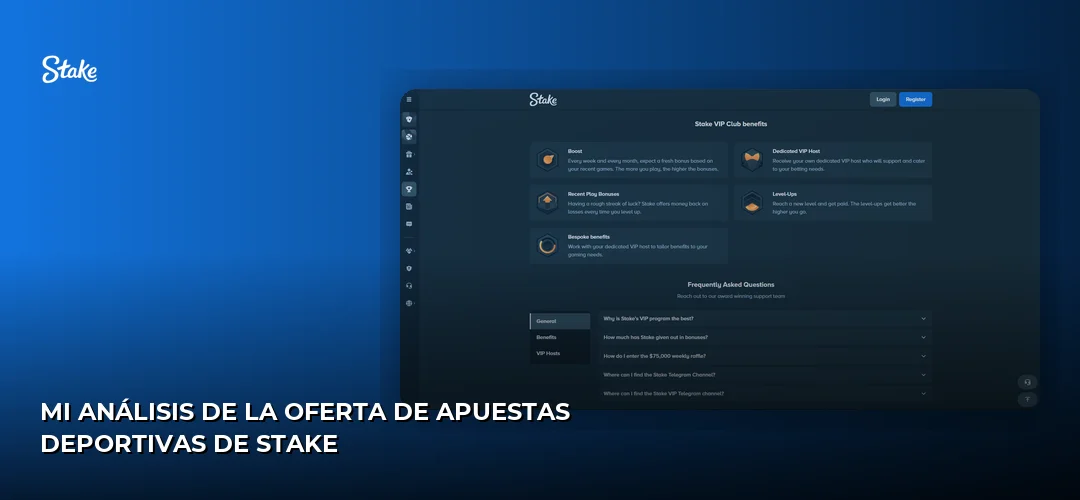 Mi Análisis de la Oferta de Apuestas Deportivas de Stake