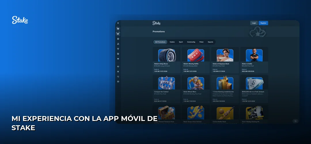 Mi Experiencia con la App Móvil de Stake