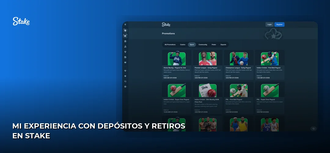 Mi Experiencia con Depósitos y Retiros en Stake