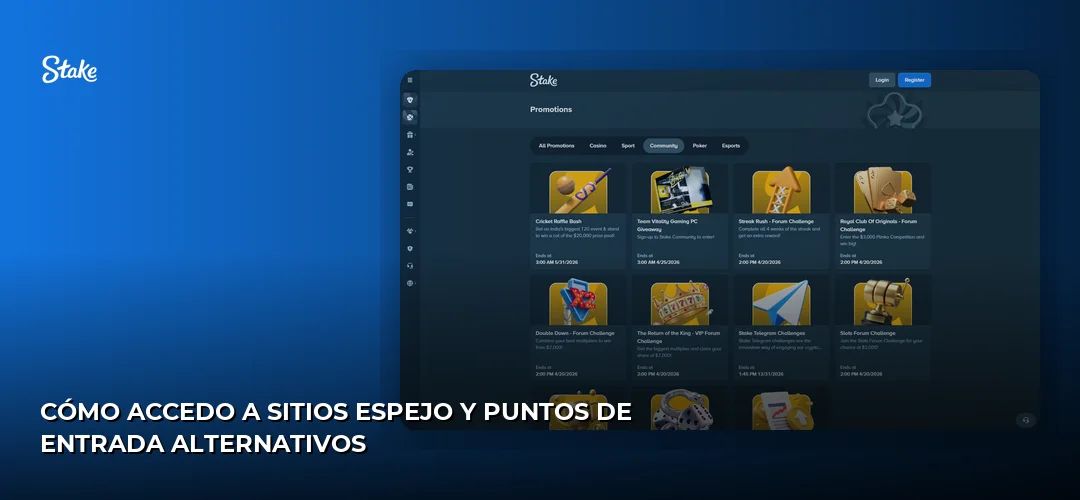 Cómo Accedo a Sitios Espejo y Puntos de Entrada Alternativos
